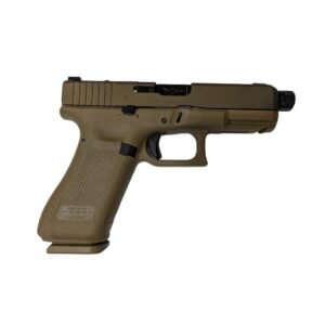 https3A2F2Fmedia.chattanoogashooting.com2Fimages2Fproduct2FGLUV1950703XBTBOR2FGLUV1950703XBTBOR6.jpg Glock V-Series Model 19x Handgun 9mm Luger 17rd Magazines (3) 4.5" Black Threaded Barrel Optic Cut FDE USA
