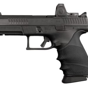 https3A2F2Fmedia.chattanoogashooting.com2Fimages2Fproduct2FHA178102FHA17810.jpg Hogue HandAll Beavertail Grip Sleeve CZ P-10 Compact 9mm - Black