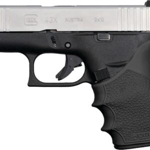 https3A2F2Fmedia.chattanoogashooting.com2Fimages2Fproduct2FHA182102FHA18210.jpg Hogue HandAll Beavertail Grip Sleeve Glock 43X 48 - Black