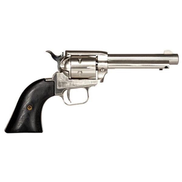 Heritage Rough Rider Handgun .22 LR 6rd Capacity 4.75" Barrel Silver with Black Grips