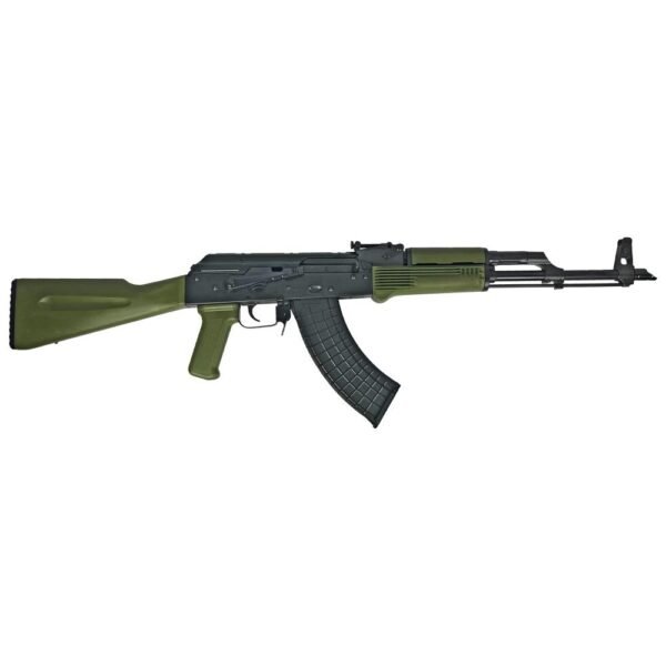 https3A2F2Fmedia.chattanoogashooting.com2Fimages2Fproduct2FRIRAK102G2FRIRAK102G-1.jpg Riley Defense RAK47-P Rifle 7.62x39mm 30rd Magazine 16.25" Barrel Green Polymer Furniture