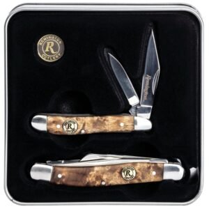 https3A2F2Fmedia.chattanoogashooting.com2Fimages2Fproduct2FRTR157152FRTR15715-1.jpg Remington Bob Whites Tin Collector Gift Set Folding Knives 2/ct