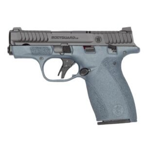 https3A2F2Fmedia.chattanoogashooting.com2Fimages2Fproduct2FSW148842FSW148841.jpg S&W Bodyguard 2.0 Blue Titanium Carry Comp Handgun .380 Auto 10rd Magazines(2) 2.75? Barrel Chamber Indicator Manual Safety CA Compliant