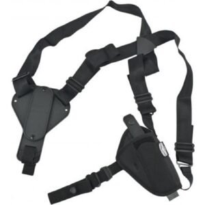 Uncle Mike's Plain Black Nylon Shoulder Holster 8700 AM#0