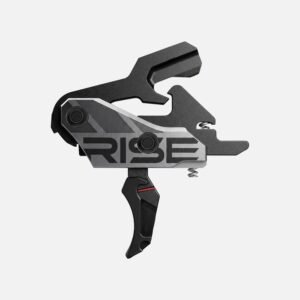 Rise Blitz G2 AR Trigger 3.5lb Curved Black with Interchangeable Blade