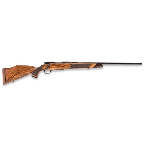 https3A2F2Fmedia.chattanoogashooting.com2Fimages2Fproduct2FXBMDX01N222RR4T2FXBMDX01N222RR4T-1.jpg Weatherby Mark V Deluxe Varmintmaster Rifle .22-250 Rem 3rd Magazine 24" 1/2x28 Threaded Barrel Walnut