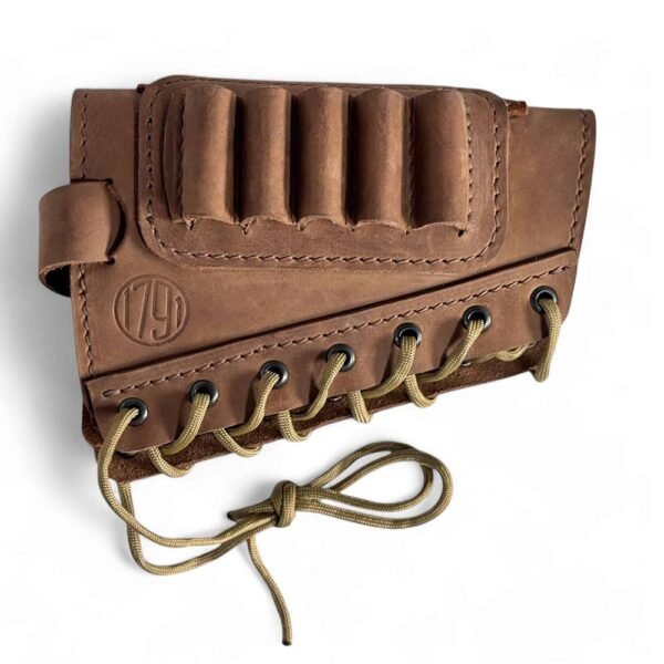 https3A2F2Fmedia.chattanoogashooting.com2Fimages2Fproduct2FXTHNTBAMRBRWR2FXTHNTBAMRBRWR-1.jpg 1791 HUNT Butt Cuff Ammo Holder Magnum Brown RH