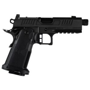 https3A2F2Fmedia.chattanoogashooting.com2Fimages2Fproduct2FXXAA39X1CIBXDBK192FXXAA39X1CIBXDBK191.jpg Alpha Foxtrot AF1911-Romulus MOS Adapter Handgun 9mm Luger 17(1) & 20rd(1) Magazines 4.25" Threaded Barrel DLC Black