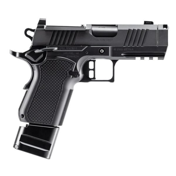 https3A2F2Fmedia.chattanoogashooting.com2Fimages2Fproduct2FXXAA39X1QIHXDBK20PROMNVC2FXXAA39X1QIHXDBK20PROMNVC1.jpg Alpha Foxtrot AF1911-ROMULUS Handgun 9mm Luger 20rd Magazines(5) 3.5'' Ported Barrel MOS DLC Black
