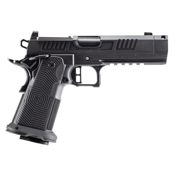 https3A2F2Fmedia.chattanoogashooting.com2Fimages2Fproduct2FXXAA39X2CIGXDBK172FXXAA39X2CIGXDBK172.jpg Alpha Foxtrot 1911 Romulus 10mm Auto 17rd Magazines(2) 4.25" Comp Threaded Barrel MOS DLC Black