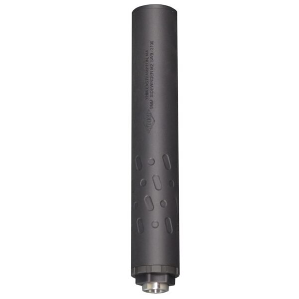 https3A2F2Fmedia.chattanoogashooting.com2Fimages2Fproduct2FYEYHM2065282FYEYHM20652843.jpg YHM 9mm Sidewinder M2 Direct Thread Suppressor 9mm Luger Aluminum/Steel Black 1/2?-28