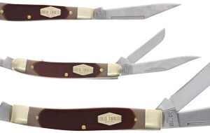 1207768_1.jpg OLD TIMER KNIFE 3 PIECE SAWCUT - FOLDER COMBO PROMO Q4 26'