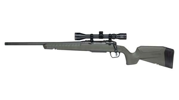 Axis2XPGRNLH.jpg SAVAGE ARMS AXIS 2 XP 243WIN BL/GRN LH TB