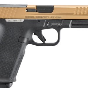 G19550.jpg RUGER RXM 9MM LUGER 4.5" ADJ - 17-SHOT COPPER SLIDE BLK GRIP