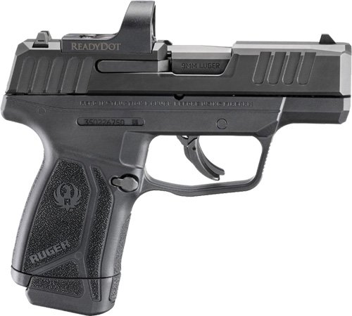 RUGER MAX-9 9MM 12-SHOT WITH - READYDOT  3.20" BLACK