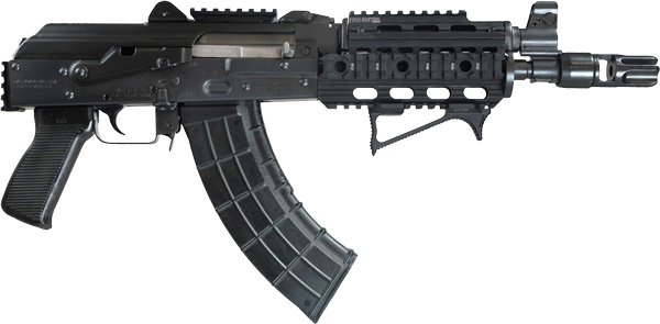 GZP92762PATM_2.jpg ZASTAVA ZPAP92 PISTOL 7.62X39 - W/NIGHT BREAK QUAD RAIL BLACK