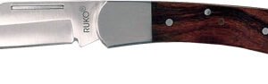 NK81340KCS.jpg RUKO FOLDER 3.5" HARDWOOD - HANDLE CLAMSHELL