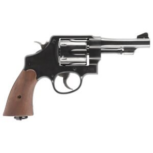 SW140571.jpg S&W 22 45ACP/45COLT 4" 6 RDS - WALNUT GRIP 5 MOONCLIPS BLUED