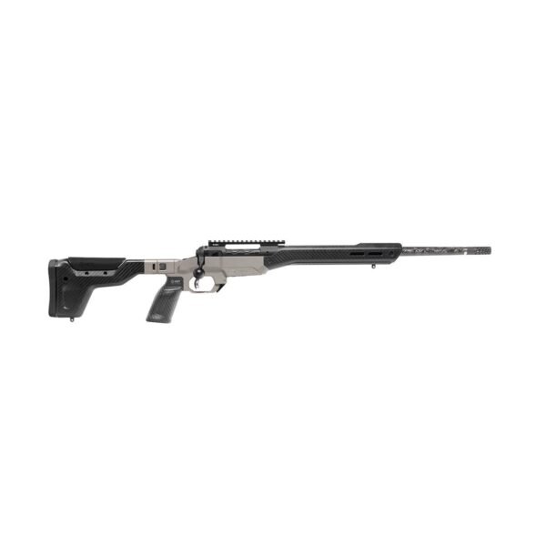 https3A2F2Fmedia.chattanoogashooting.com2Fimages2Fproduct2FBV330482FBV33046.jpg Savage 110 Ultralite Elite Rifle .308 Win 3rd Capacity 18'' Threaded Gray Metal Barrel Black Synthetic Stock