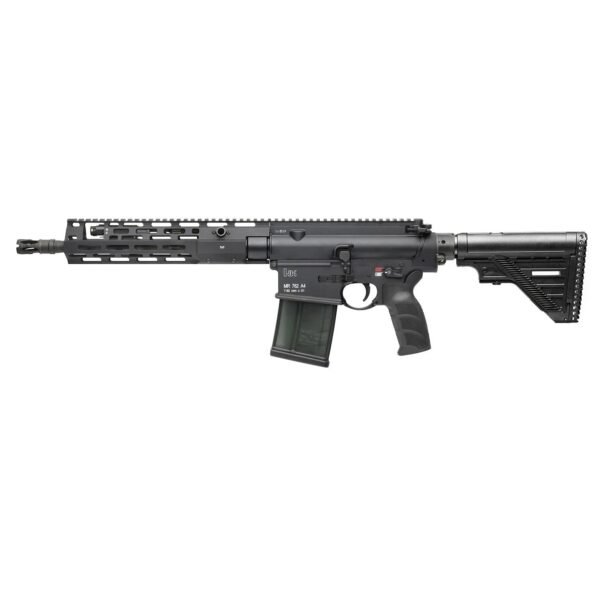 https3A2F2Fmedia.chattanoogashooting.com2Fimages2Fproduct2FHZ810010552FMR762A4-L-13in-SBR_1.jpg H&K MR762 A4 SBR 5.56mm 10rd Magazine 13" Threaded Barrel **NFA Item**