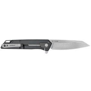 Kershaw Misdirect XL Folding Knife 3-3/8" Reverse Tanto Blade Black