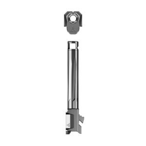 https3A2F2Fmedia.chattanoogashooting.com2Fimages2Fproduct2FRER09882FRER0988-1.jpg Radian Weapons Afterburner and Ramjet Combo Ported Barrel and Compensator for Glock Gen 6 17 Black