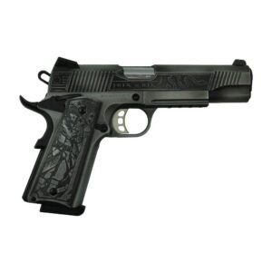 CSSI Exclusive - Custom Engraved 1911 Duty SS45R .45 ACP Full Size 1911 S Upgraded Rail - Liberty or Death - SD1911DSS45RLD SDS Imports Tisas Exclusive "Liberty or Death" 1911 Duty SS45R Handgun .45 ACP 8rd Magazine 5" Barrel Stainless Steel w/Rail