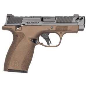 https3A2F2Fmedia.chattanoogashooting.com2Fimages2Fproduct2FSW148872FSW1488711.jpg S&W PC Bodyguard 2.0 Midnight Bronze Carry Comp Handgun .380 Auto 10rd Magazines(2) 3.1? Ported Barrel Chamber Indicator Manual Safety CA Compliant