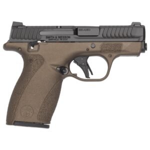 https3A2F2Fmedia.chattanoogashooting.com2Fimages2Fproduct2FSW148882FSW1488811.jpg S&W Bodyguard 2.0 Midnight Bronze Handgun .380 Auto 10rd Magazines(2) 2.75? Barrel Chamber Indicator Manual Safety CA Compliant