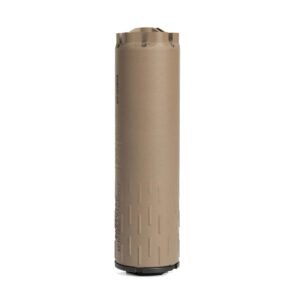 https3A2F2Fmedia.chattanoogashooting.com2Fimages2Fproduct2FWZ37002FWZ37003.jpg HUXWRK Flow 9K PCC Direct Thread Suppressor 9mm Luger 4.9" Length FDE