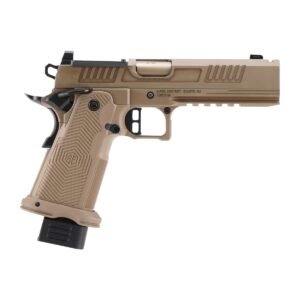 https3A2F2Fmedia.chattanoogashooting.com2Fimages2Fproduct2FXXAA39X1EIHXDFE192FXXAA39X1EIHXDFE191.jpg Alpha Foxtrot AF1911-Romulus MOS Adapter Handgun 9mm Luger 17(1) & 20rd(1) Magazines 5" Comp Bull Barrel FDE