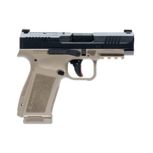 https3A2F2Fmedia.chattanoogashooting.com2Fimages2Fproduct2FYCHG7883BDX2FYCHG7883BDN2_1.jpg DEMO Canik Mete MC9LS Handgun 9mm Luger 17rd Magazine 3.64" Barrel Optic Ready Black Slide FDE Frame