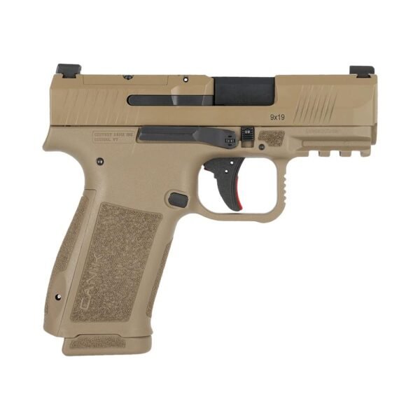 https3A2F2Fmedia.chattanoogashooting.com2Fimages2Fproduct2FYCHG7884CADX2FYCHG7884CADX-1.jpg DEMO Canik Mete MC9L CA Compliant Handgun 9mm Luger 10rd Magazine 3.18" Barrel Optic Ready FDE